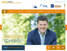 Tablet Screenshot of andreas-schwab.de